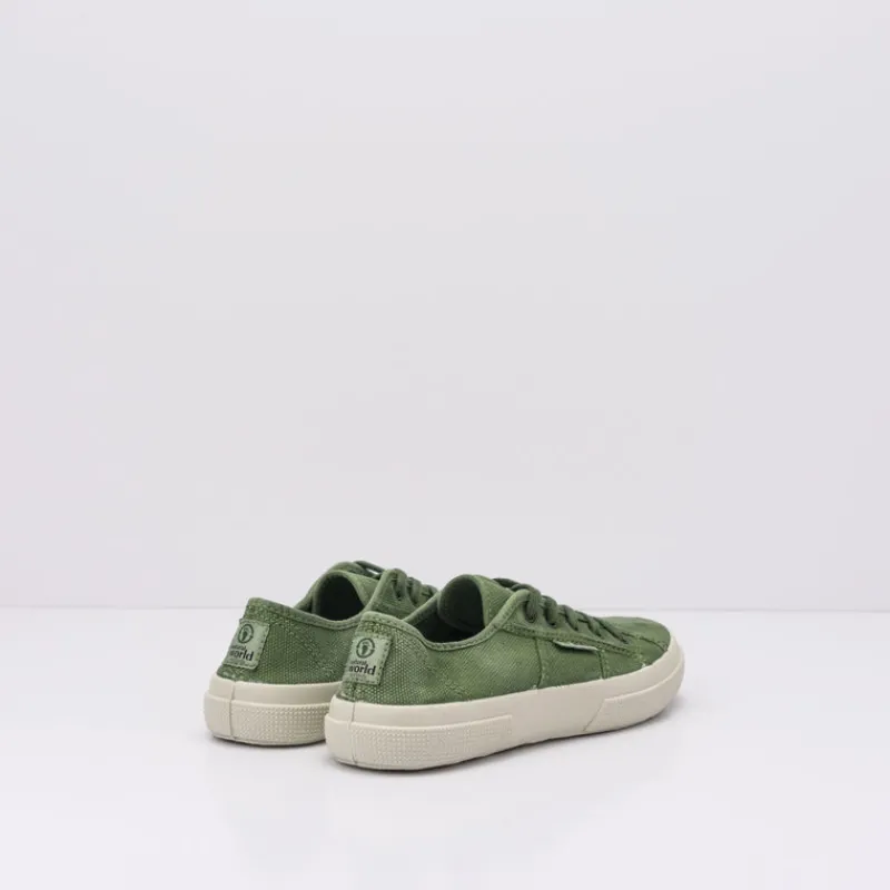Mujer NATURAL WORLD Zapatillas Deportivas-ZAPATILLA - - OLD BLOSSOM 901E OLIVA