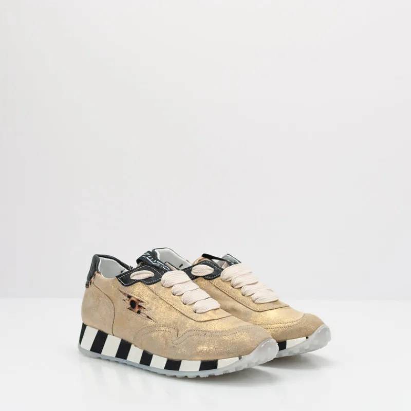 Mujer NEMONIC Zapatillas Deportivas-ZAPATILLA - - QUEEN 2419 BULL PLATINO