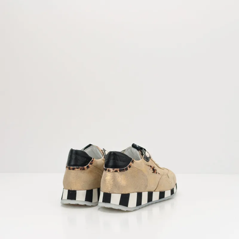 Mujer NEMONIC Zapatillas Deportivas-ZAPATILLA - - QUEEN 2419 BULL PLATINO