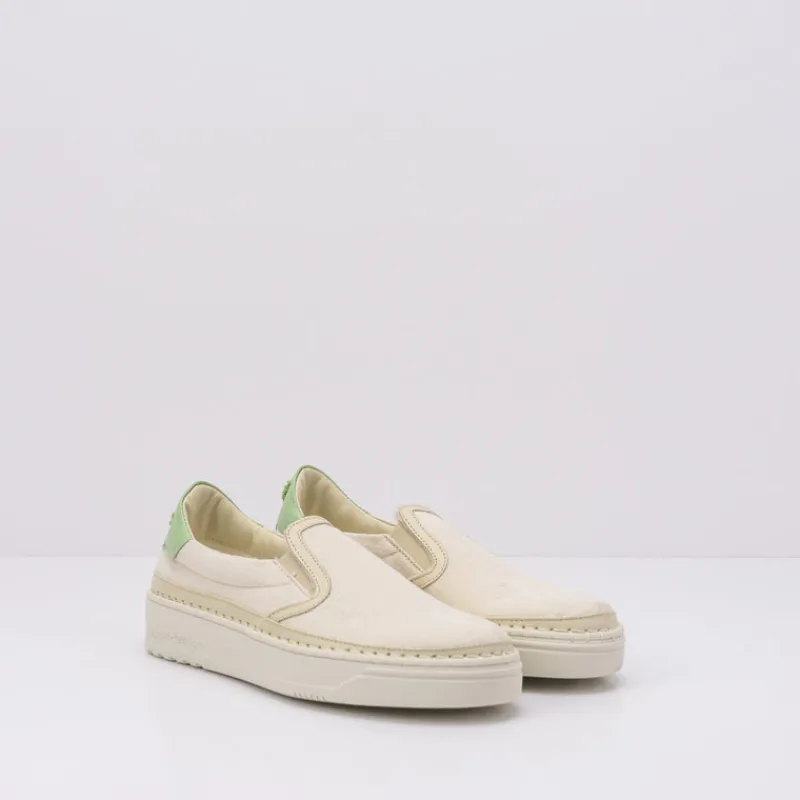 Mujer OA NON FASHION Zapatillas Deportivas-ZAPATILLA - - A84 MIX WHITE VERDE JEANS