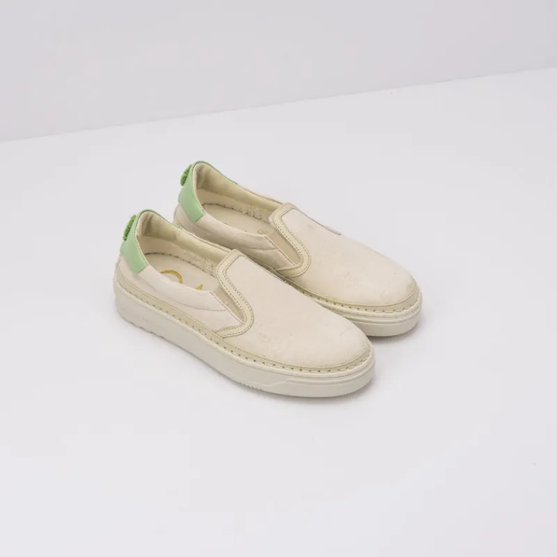Mujer OA NON FASHION Zapatillas Deportivas-ZAPATILLA - - A84 MIX WHITE VERDE JEANS