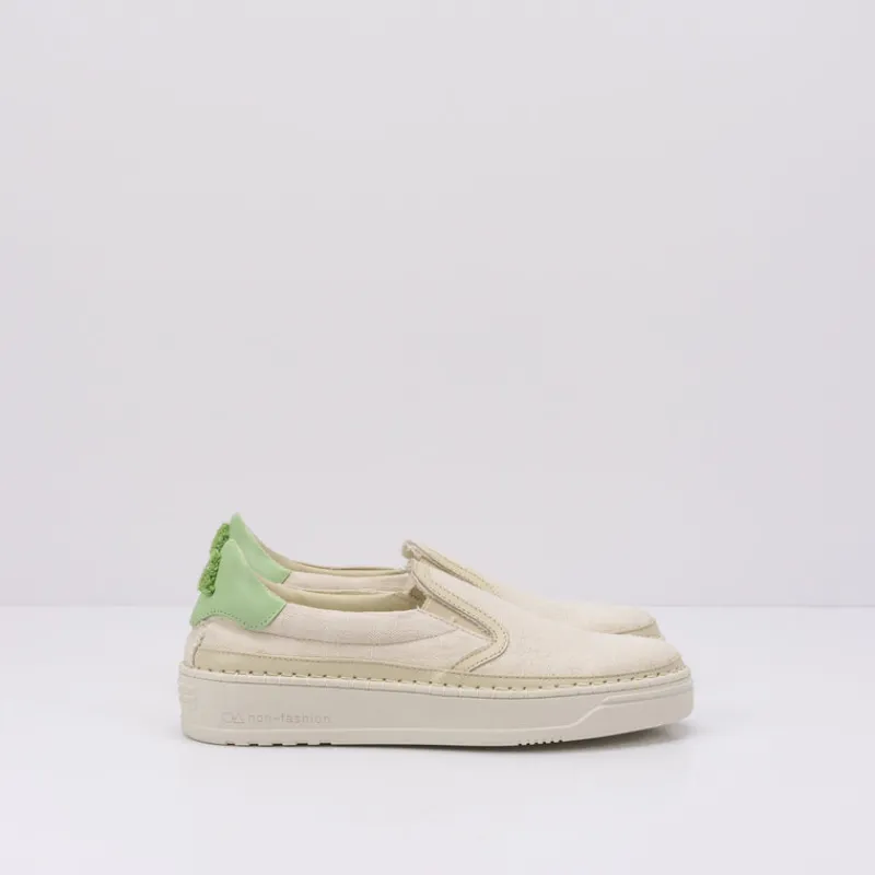 Mujer OA NON FASHION Zapatillas Deportivas-ZAPATILLA - - A84 MIX WHITE VERDE JEANS