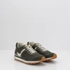Mujer RALPH LAUREN Zapatillas Deportivas-ZAPATILLA - POLO - DANI SNEAKERS LOW TOP LACE DARK OLIVE
