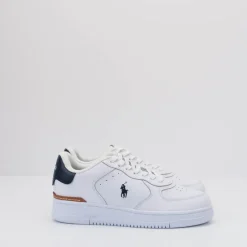 Hombre RALPH LAUREN Zapatillas Deportivas-ZAPATILLA - POLO - MASTERS CRT SNEAKERS LOW TOP LACE WHITE