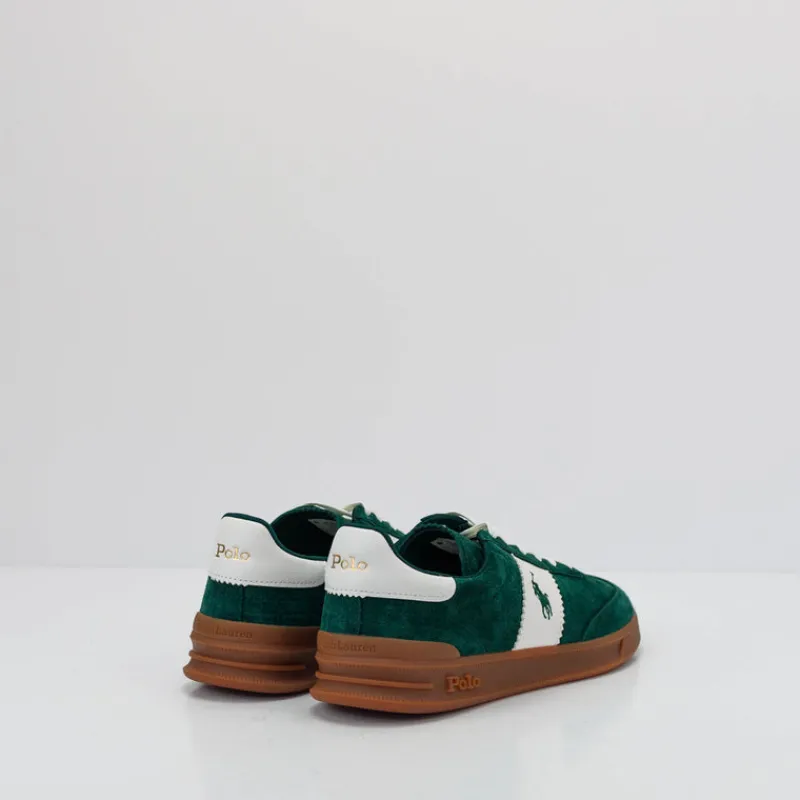 Hombre RALPH LAUREN Zapatillas Deportivas-ZAPATILLA - POLO - HRT AERA PP SNEAKERS LOW TOP LACE FOREST