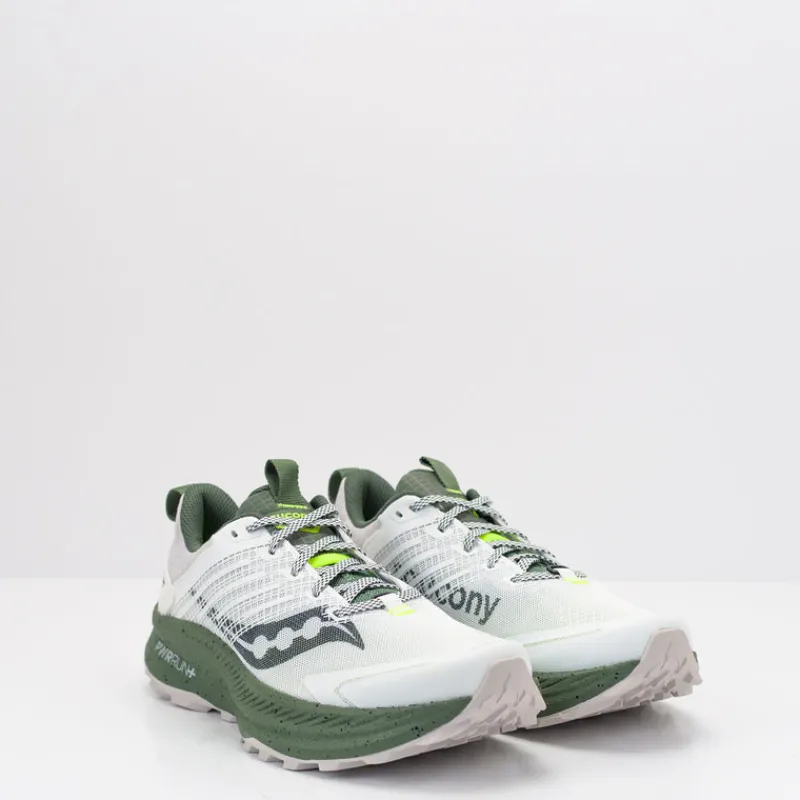 Hombre SAUCONY Zapatillas Deportivas-ZAPATILLA - - RIDE TR2 WHITE OLIVINE