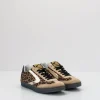 Mujer VALSPORT Zapatillas Deportivas-ZAPATILLA - - OLIMPIA ANIMALIER ORO COL 2720