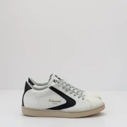 Hombre VALSPORT Zapatillas Deportivas-ZAPATILLA - - TOURNAMENT NAPPA SUEDE BIANCO NERO VT1244M