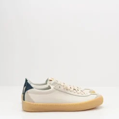 Hombre VALSPORT Zapatillas Deportivas-ZAPATILLA - - VALLE LEATHER SUEDE BIANCO BLU