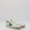 Mujer VEJA Zapatillas Deportivas-ZAPATILLA - - CAMPO CHROMEFREE LEATHER EXTRA WHITE EMERAUDE CP0503690