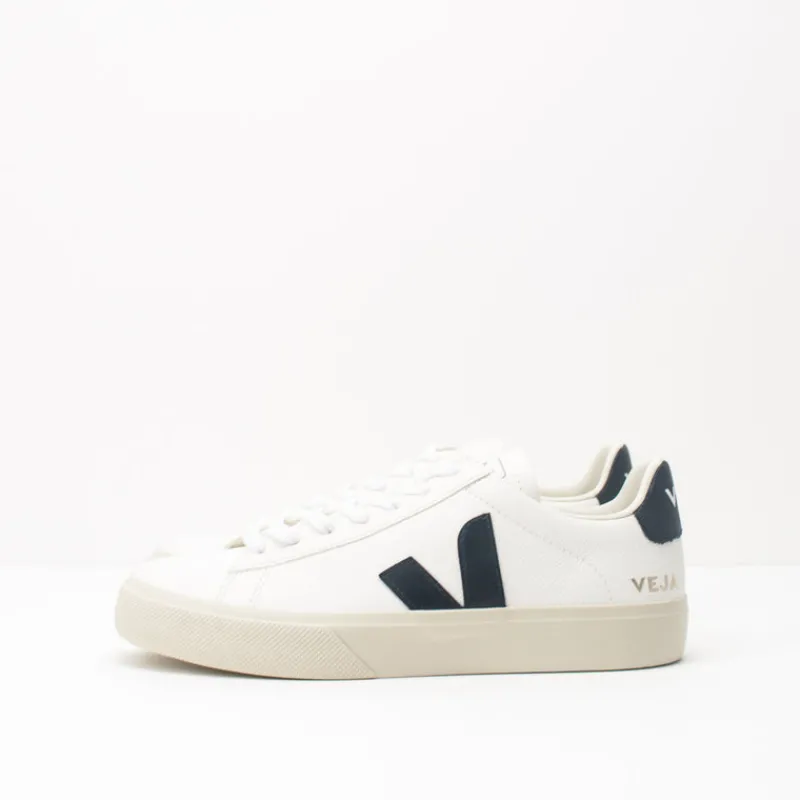 Mujer VEJA Zapatillas Deportivas-ZAPATILLA - - CAMPO CHROMEFREE LEATHER EXTRA WHITE BLACK CP051537