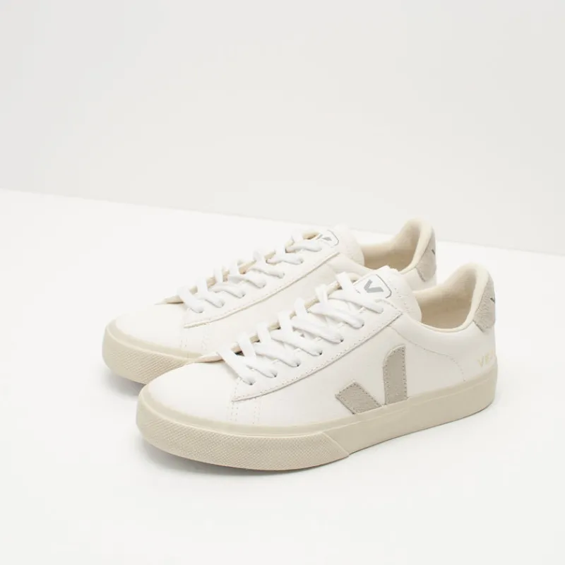 Mujer VEJA Zapatillas Deportivas-ZAPATILLA - - CAMPO CHROMEFREE LEATHER WHITE NATURAL CP052429