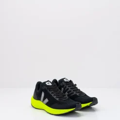 Mujer VEJA Zapatillas Deportivas-ZAPATILLA - - MARLIN LT V-KNIT BLACK KAKI JAUNE FLUO LT1002626
