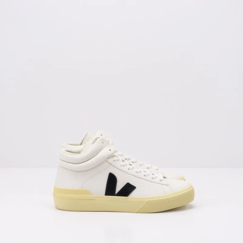 Mujer VEJA Zapatillas Deportivas-ZAPATILLA - - MINOTAUR CHROMEFREE LEATHER EXTRA WHITE BLACK BUTTER TR052929