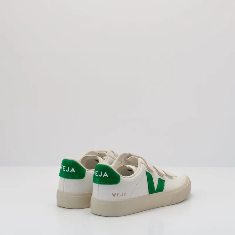 Mujer VEJA Zapatillas Deportivas-ZAPATILLA - - RECIFE LEATHER WHITE EMERAUDE RC0503697A