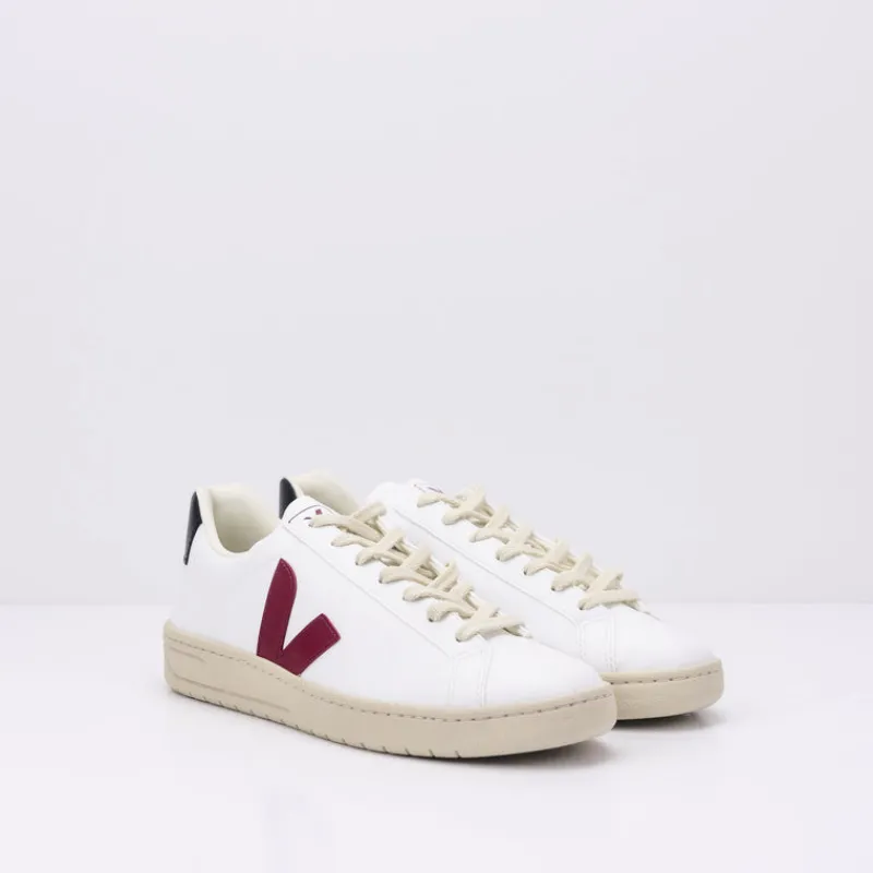 Mujer VEJA Zapatillas Deportivas-ZAPATILLA - - URCA CWL WHITE MARSALA BLACK UC073148
