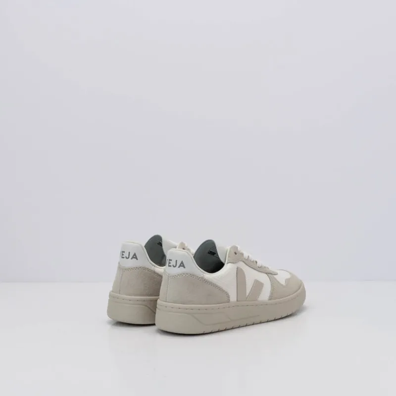 Mujer VEJA Zapatillas Deportivas-ZAPATILLA - - V-10 B-MESH WHITE NATURAL PIERRE VX012499
