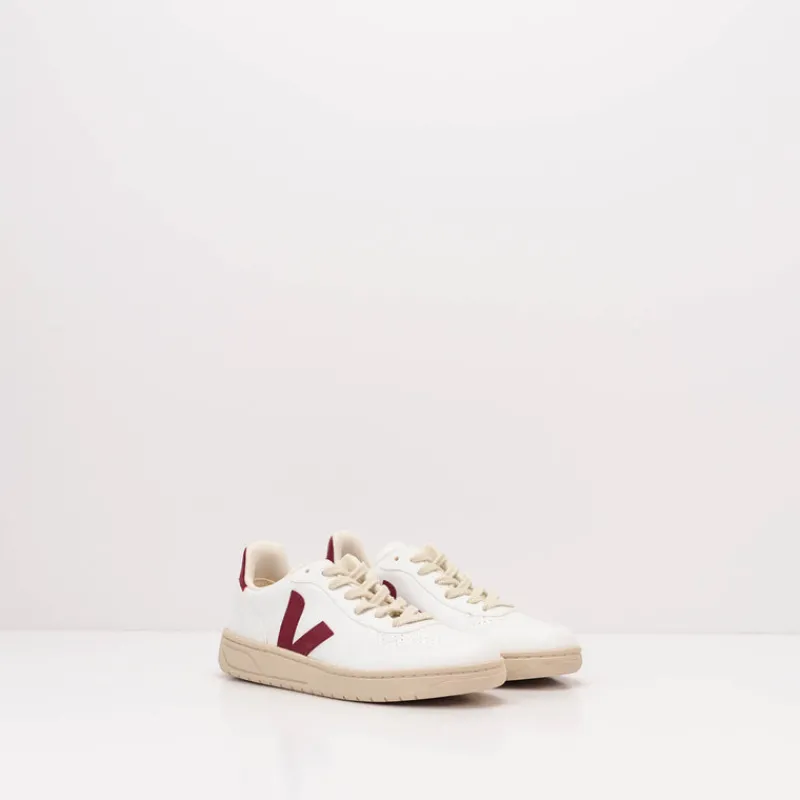 Mujer VEJA Zapatillas Deportivas-ZAPATILLA - - V-10 CWL WHITE MARSALA VX073279