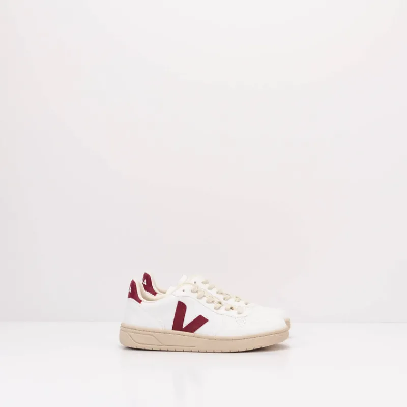 Mujer VEJA Zapatillas Deportivas-ZAPATILLA - - V-10 CWL WHITE MARSALA VX073279