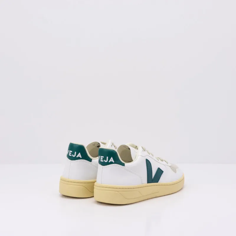 Mujer VEJA Zapatillas Deportivas-ZAPATILLA - - V-10 CWL WHITE BRITTANY VX073143