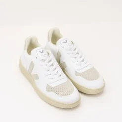 Mujer VEJA Zapatillas Deportivas-ZAPATILLA - - V-10 CWL WHITE NATURAL VX0702797A