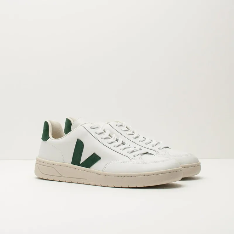 Mujer VEJA Zapatillas Deportivas-ZAPATILLA - - V-12 LEATHER EXTRA WHITE CYPRUS XD022336A