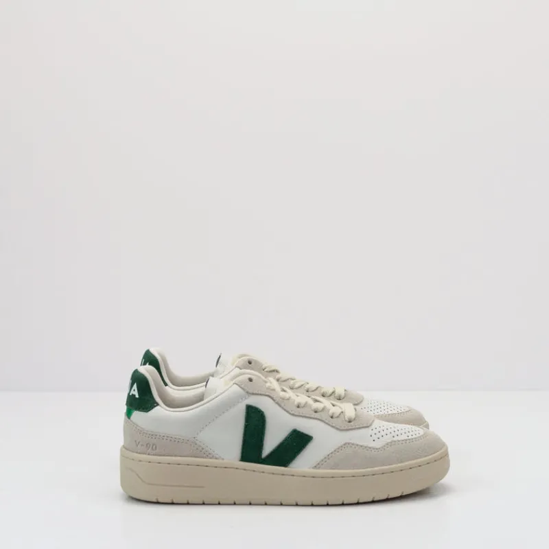 Mujer VEJA Zapatillas Deportivas-ZAPATILLA - - V-90 LEATHER WHITE CYPRUS VD2003384A MUJER
