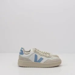 Mujer VEJA Zapatillas Deportivas-ZAPATILLA - - V-90 LEATHER WHITE STEEL VD2003387A