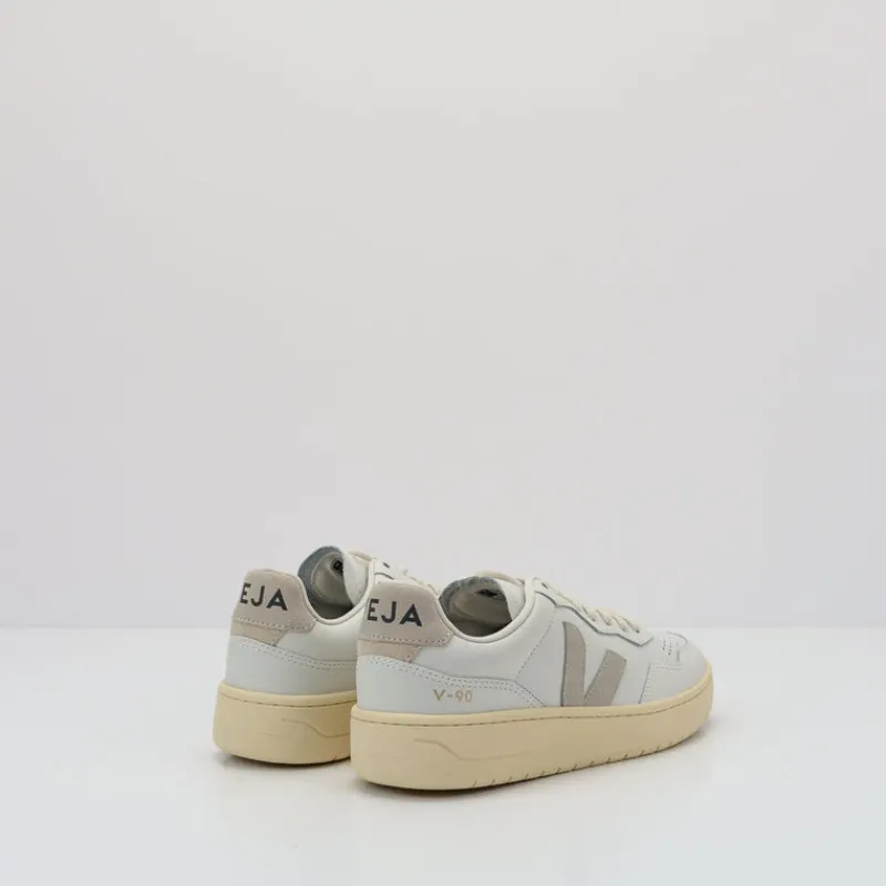 Mujer VEJA Zapatillas Deportivas-ZAPATILLA - - V-90 LEATHER EXTRA WHITE NATURAL MUJER VD2003655