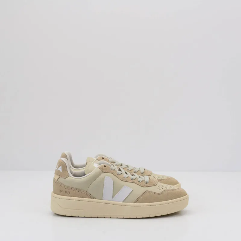 Mujer VEJA Zapatillas Deportivas-ZAPATILLA - - V-90 LEATHER PIERRE WHITE VD2003378A