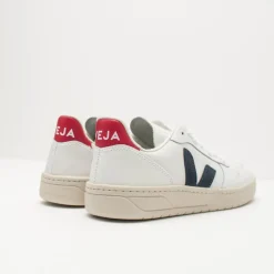 Mujer VEJA Zapatillas Deportivas-ZAPATILLA - - V-10 LEATHER EXTRA WHITE NAUTICO PEKIN VX021267