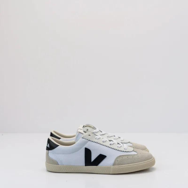 Hombre VEJA Zapatillas Deportivas-ZAPATILLA - - VOLLEY CANVAS WHITE BLACK VO0103524B HOMBRE