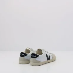 Hombre VEJA Zapatillas Deportivas-ZAPATILLA - - VOLLEY CANVAS WHITE BLACK VO0103524B HOMBRE