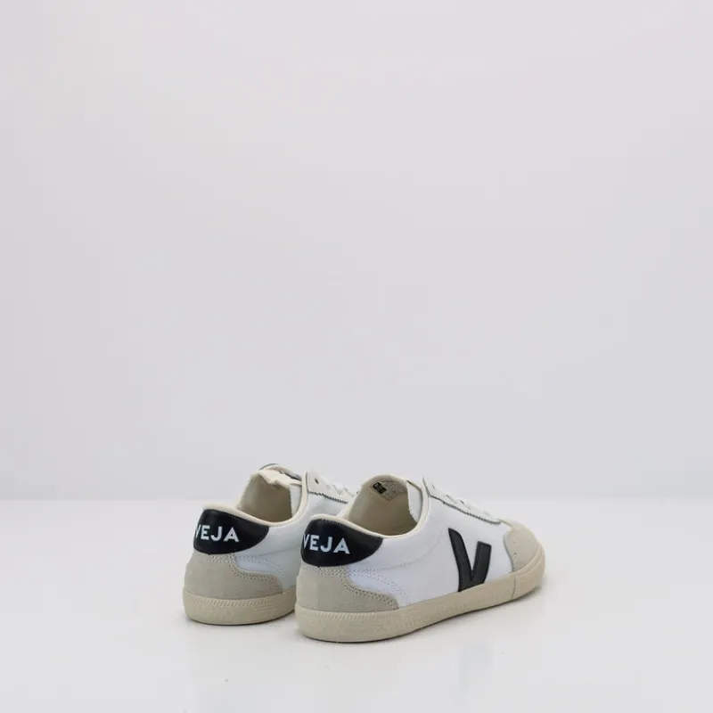 Hombre VEJA Zapatillas Deportivas-ZAPATILLA - - VOLLEY CANVAS WHITE BLACK VO0103524B HOMBRE