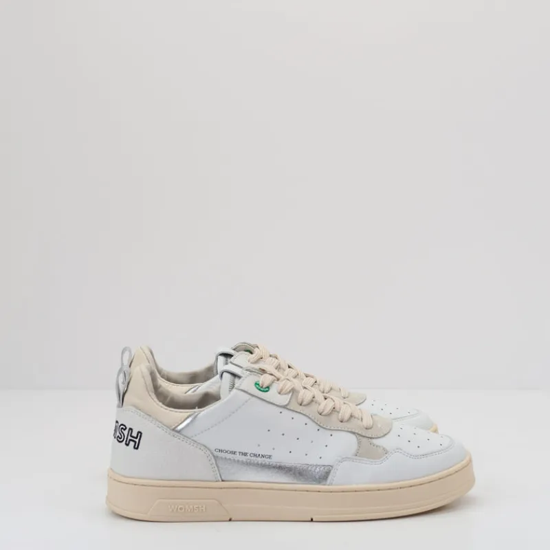 Mujer WOMSH Zapatillas Deportivas-ZAPATILLA - - HYPER WHITE SILVER METALLIC