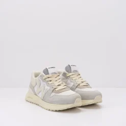 Mujer WOMSH Zapatillas Deportivas-ZAPATILLA - - LEATHER WISE WHITE