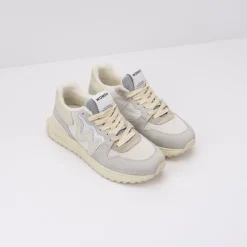 Mujer WOMSH Zapatillas Deportivas-ZAPATILLA - - LEATHER WISE WHITE