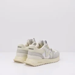 Mujer WOMSH Zapatillas Deportivas-ZAPATILLA - - LEATHER WISE WHITE