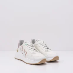 Mujer WOMSH Zapatillas Deportivas-ZAPATILLA - - VEGAN WAVE WHITE NATURE