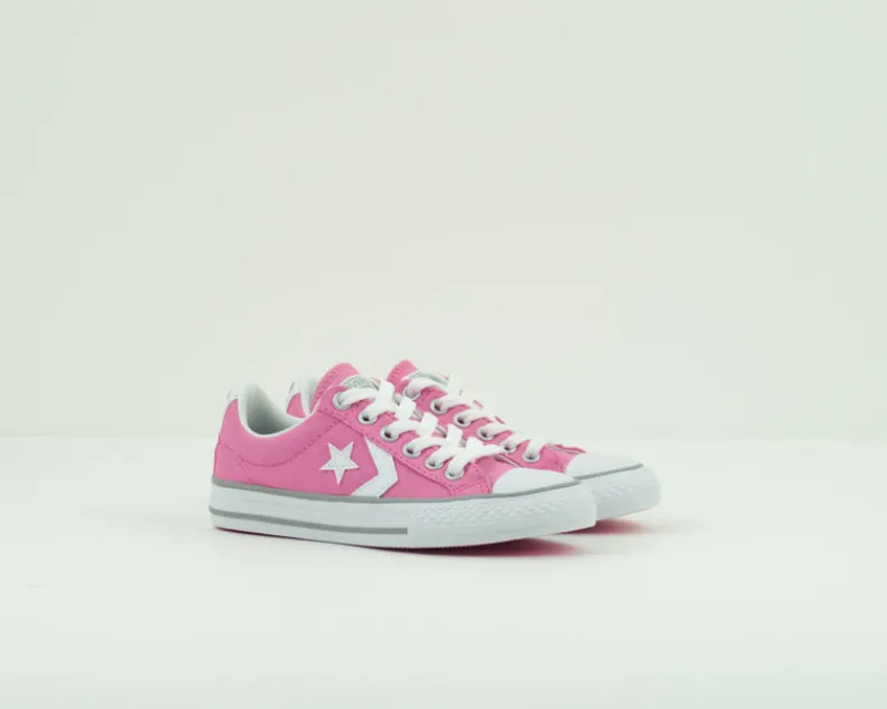 CONVERSE Zapatillas Deportivas-ZAPATILLA DE NIÑA - - 638441C STAR PLAYER OX CHUCK PINK WHITE PHAETON GREY