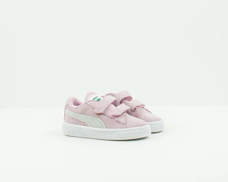 PUMA Zapatillas Deportivas-ZAPATILLA DE NIÑA - - SUEDE 2 STRAPS INF PINK LADY TEAM GOLD 356274 23