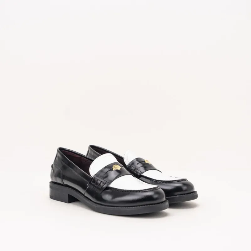 Mujer BRYAN Mocasines-ZAPATO - STEPWISE - 6201 Y BLANCO