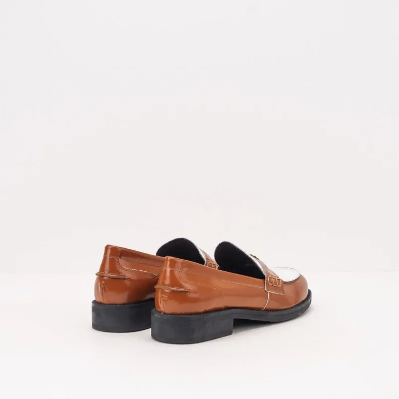 Mujer BRYAN Mocasines-ZAPATO - STEPWISE - 6201 Y BLANCO