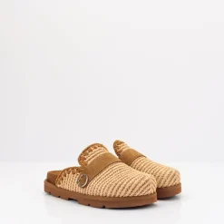 Mujer MOU Zuecos-ZUECO - - LOW BIO SABOT PLAIN RAFFIA NATURAL
