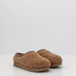 Mujer UGG Zuecos-ZUECO - - TASMAN MAXI CURLY CHESTNUT