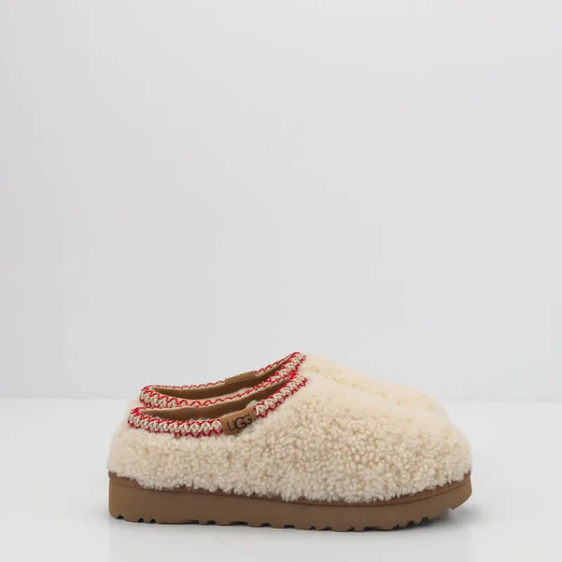 Mujer UGG Zuecos-ZUECO - - TASMAN MAXI CURLY NATURAL